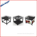 sanitation and safety adjustable multifunction display table for vegetables and fruits
